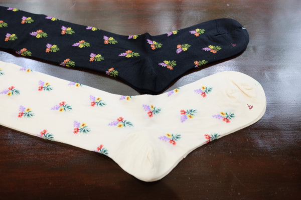 Small Bouquet Knee High Socks