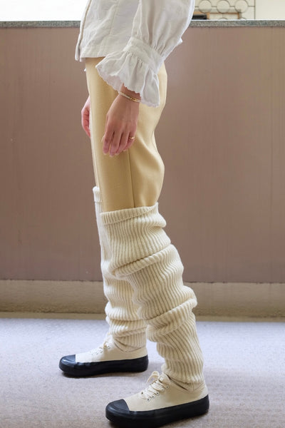 Shetland Rib Stitch Tight-High Socks