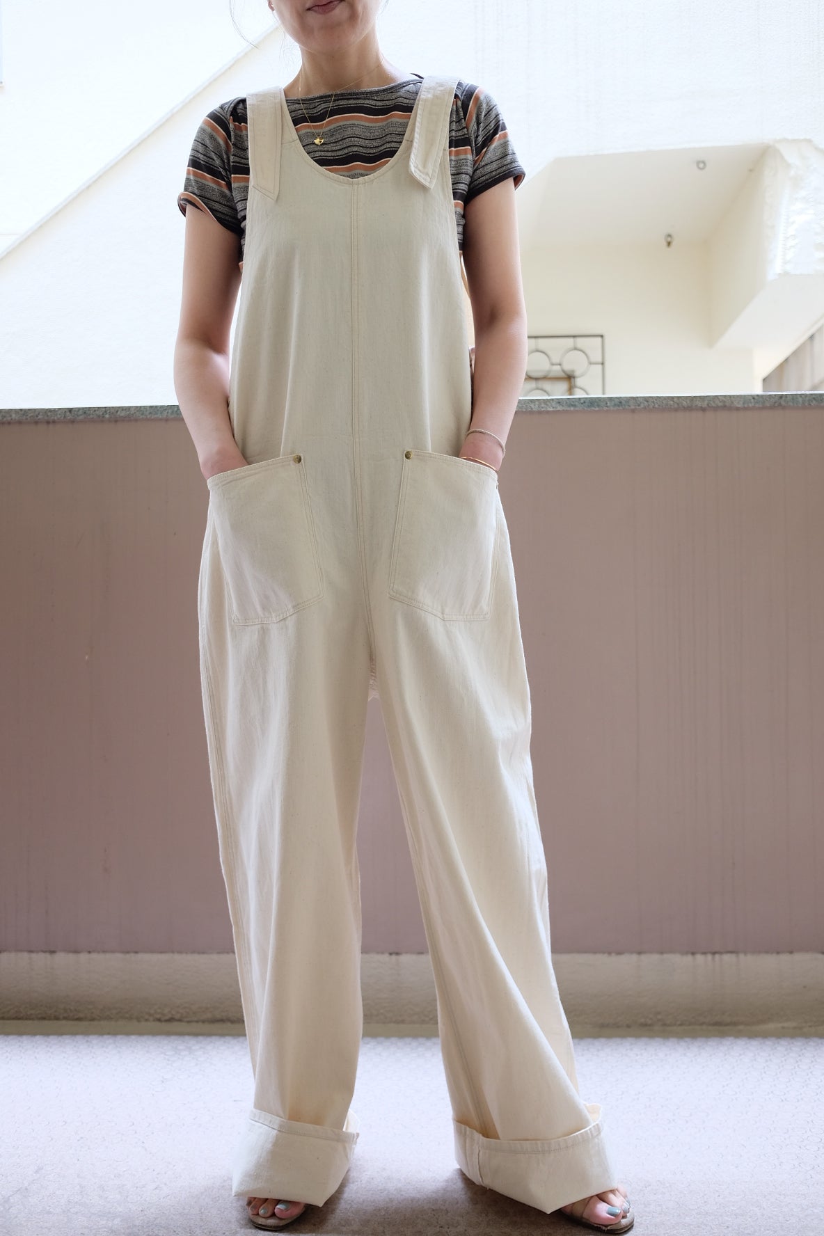 denim dungarees – DRESDEN the mallow*