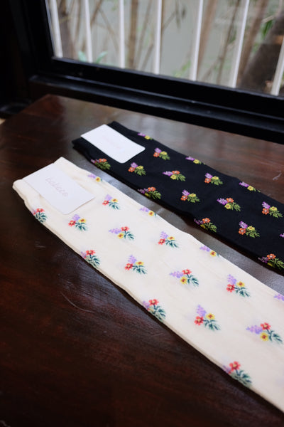 Small Bouquet Knee High Socks