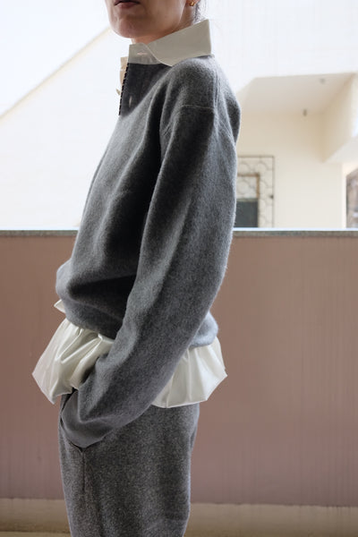 Wool French Terry Rugby Shirt