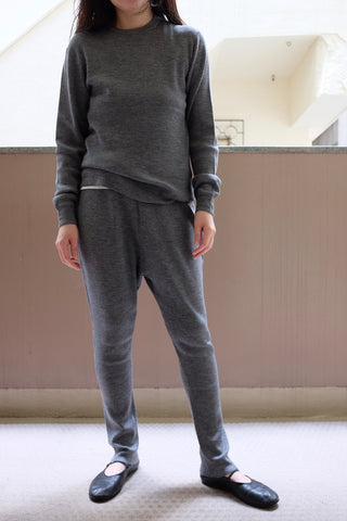 wool crew neck pullover