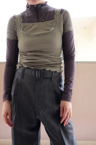 RIB CAMISOLE UNDERWEAR