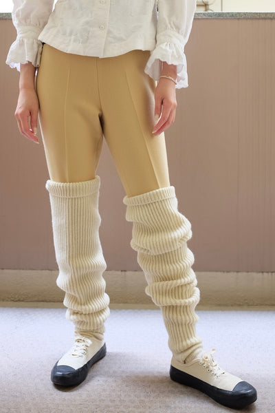 Shetland Rib Stitch Tight-High Socks