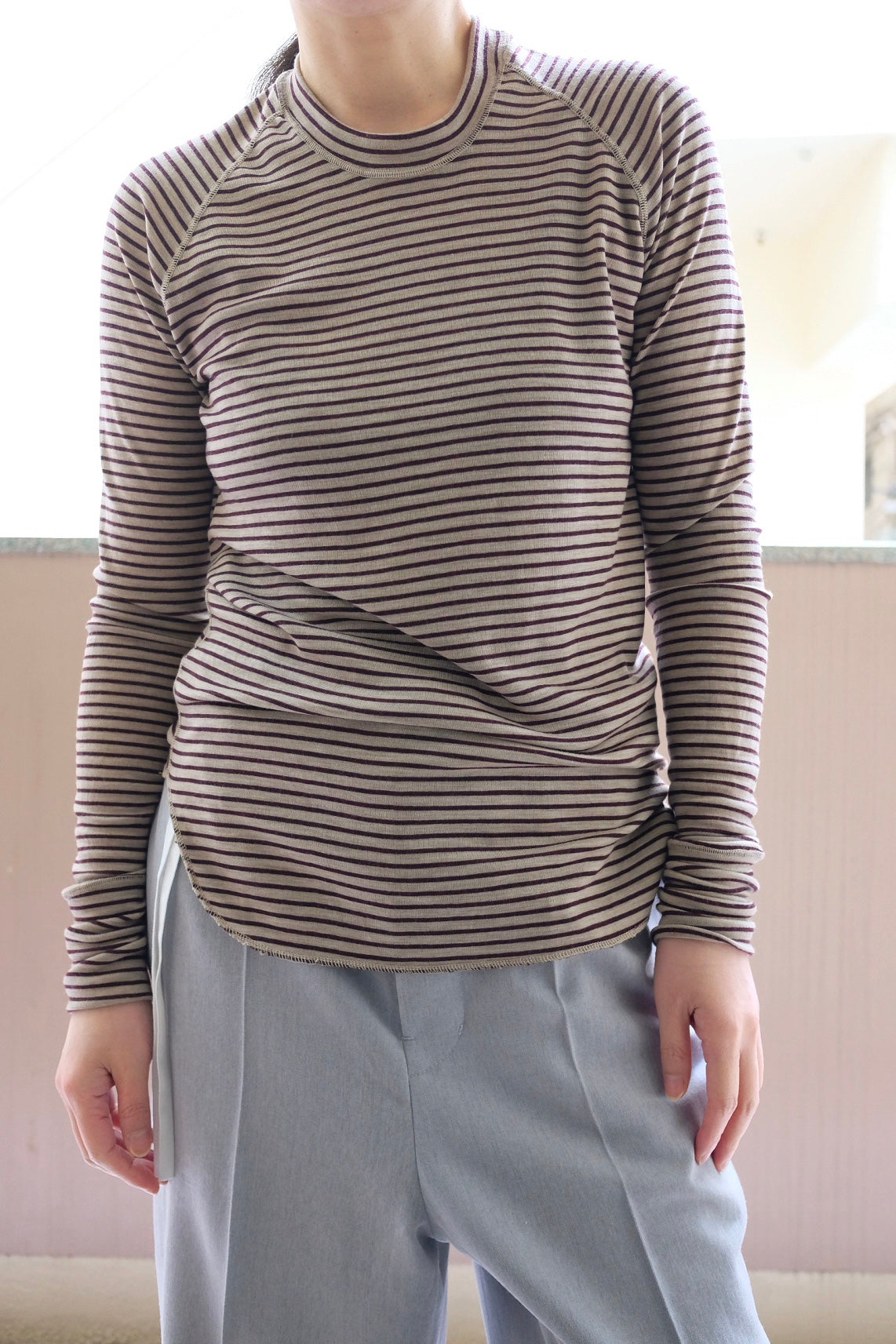 wool rib tee
