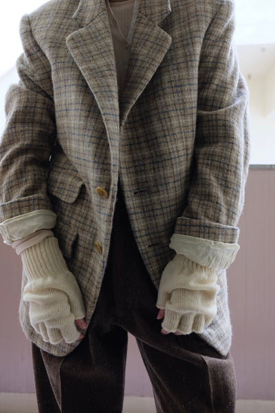 SHETLAND FINGERLESS GLOVES