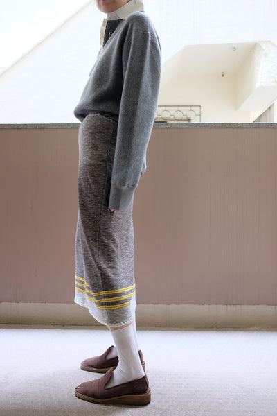 Slub Knit Skirt