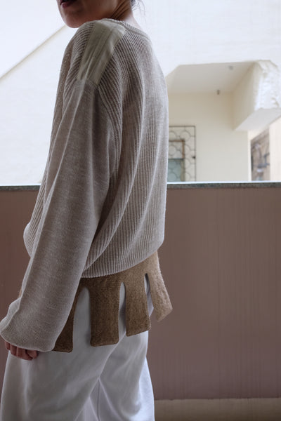 JUTE SLEEVELESS MINI DRESS