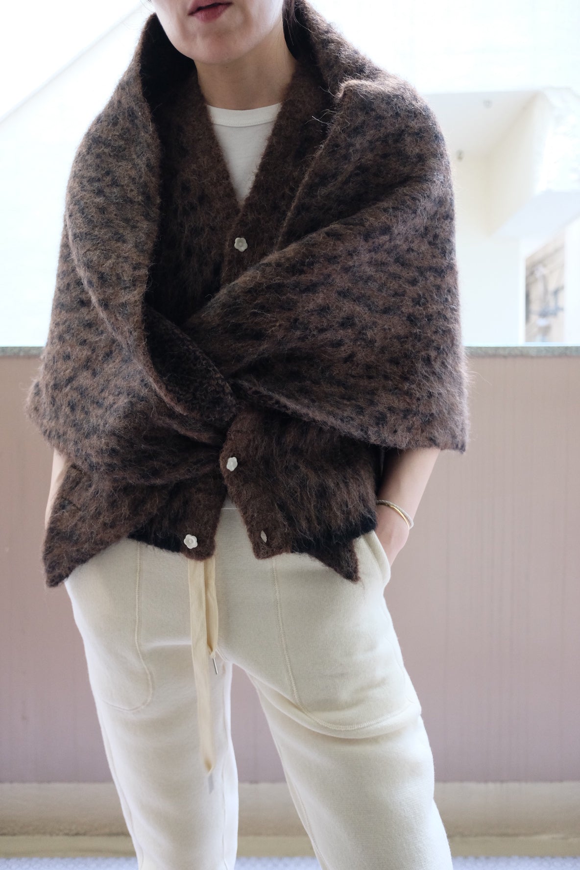 mohair vest