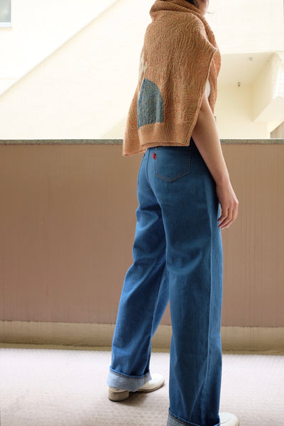 Wavy Linen Van Gogh