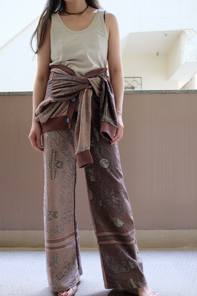 souvenir map pants