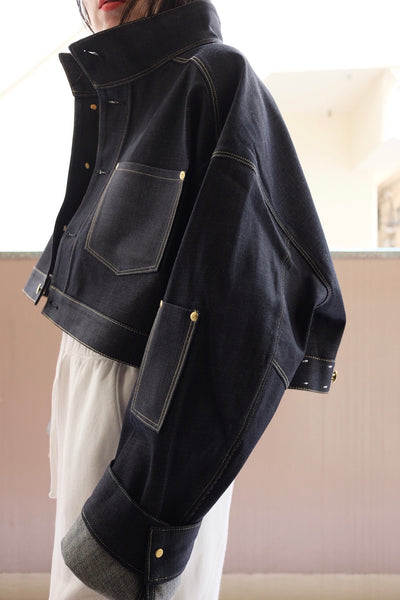 extra large denim jacket