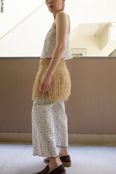Seersucker pajama pants