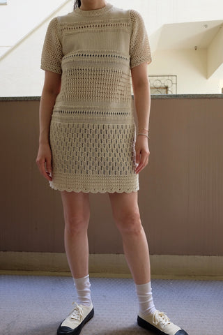various pattern knit dress