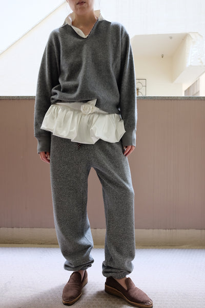 Wool French Terry Rugby Shirt