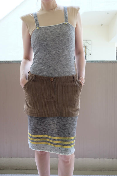 Slub Knit Cami Dress