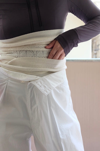 SILK KINITTING GIRDLE