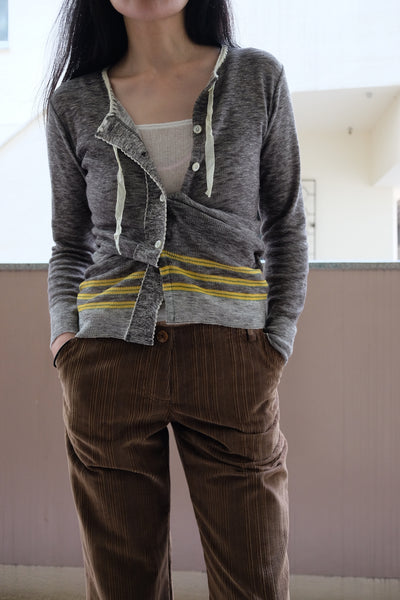 Slub Knit Cardigan
