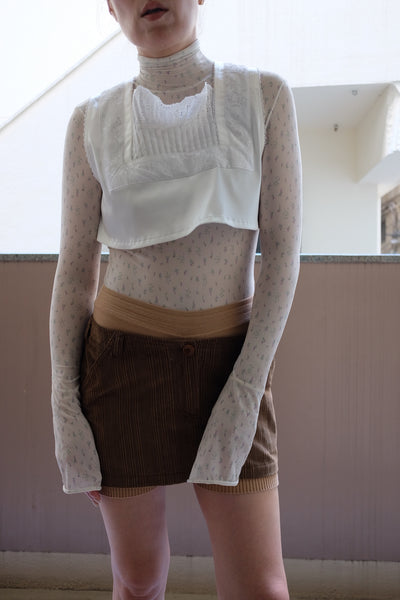 Stocking Jersey Turtleneck Bodysuit