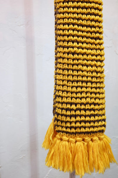 Hand Popcorn Stitch Scarf