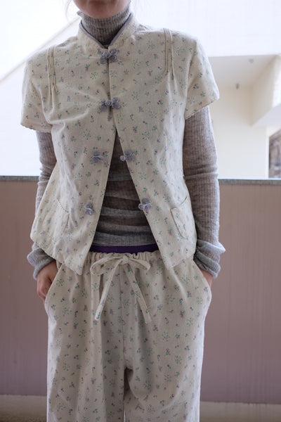 Double Napped Flannel Lounge Top