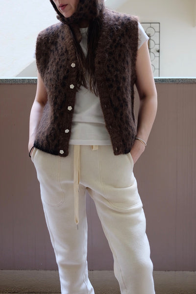 mohair vest