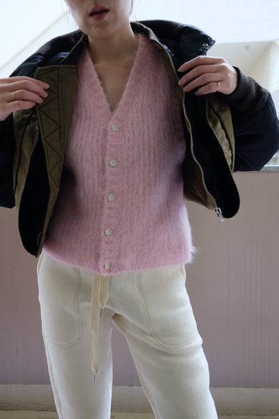 mohair vest
