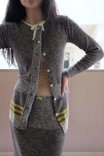 Slub Knit Cardigan