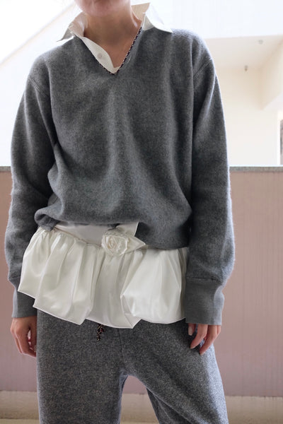 Wool French Terry Rugby Shirt