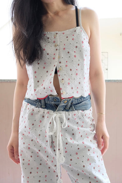 Seersucker camisole