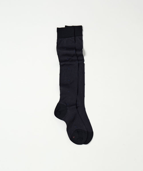 Heart Dot Sheer Knee High Socks