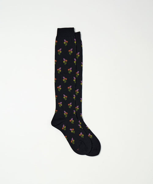 Small Bouquet Knee High Socks