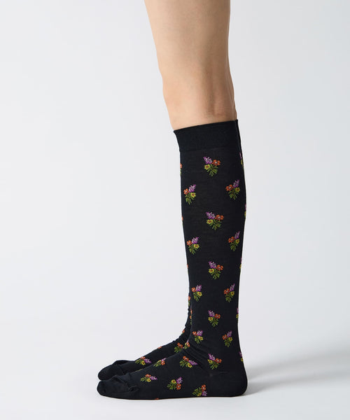 Small Bouquet Knee High Socks