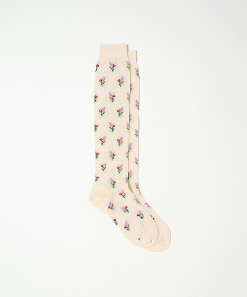 Small Bouquet Knee High Socks
