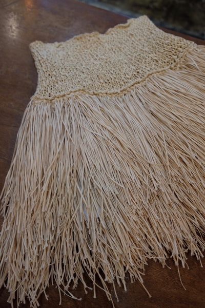 FRINGE MINI SKIRT
