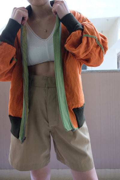 See-through Flight Jacket