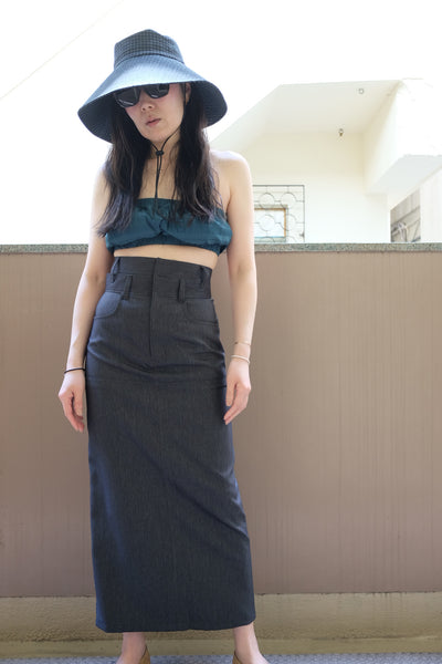 Denim like skirt
