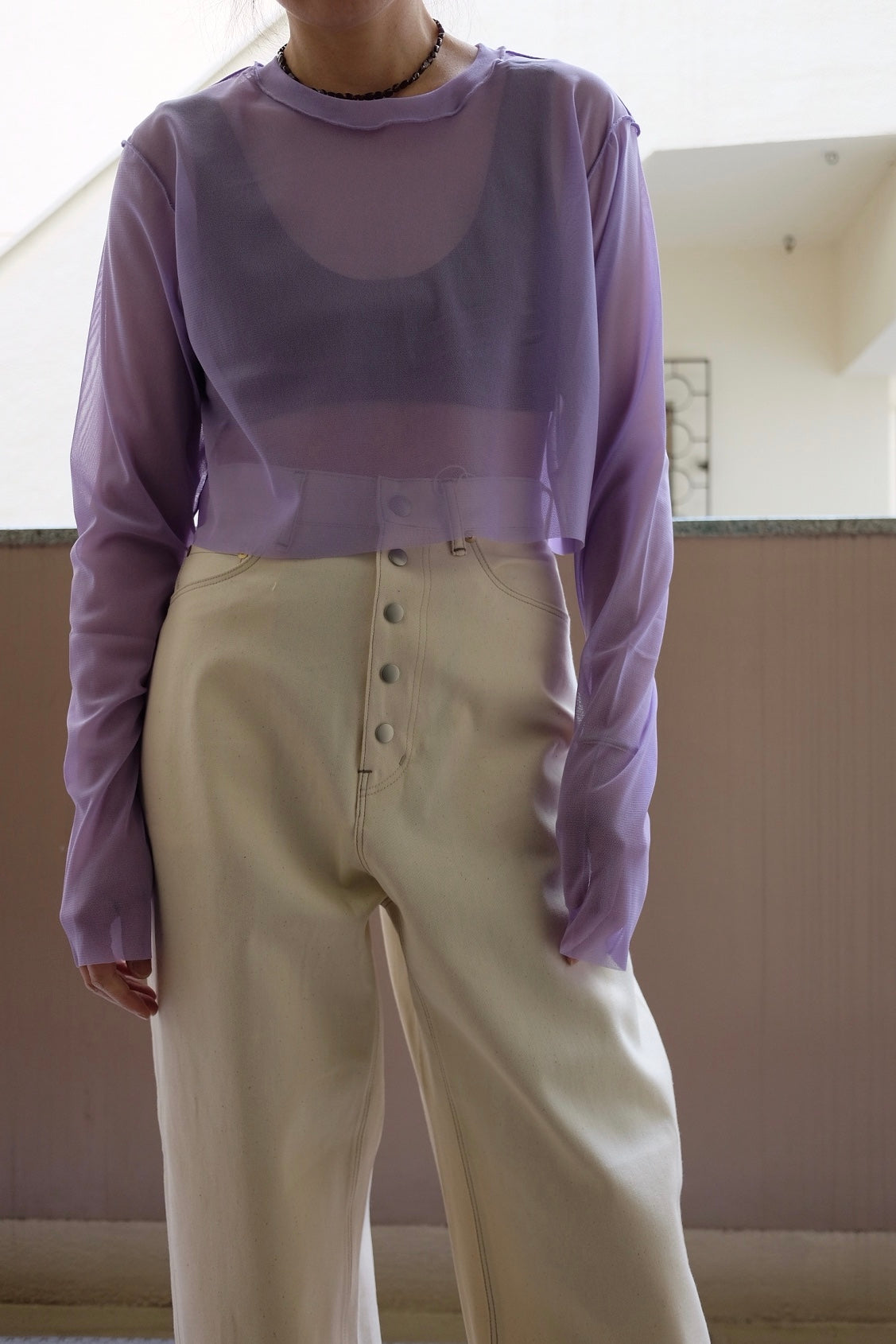 tulle long sleeve