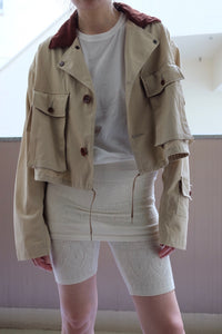 POPLIN SHORT JACKET