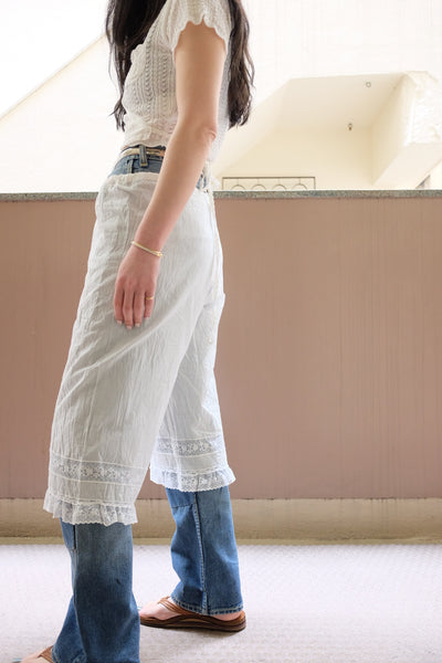 Khadi cropped pants