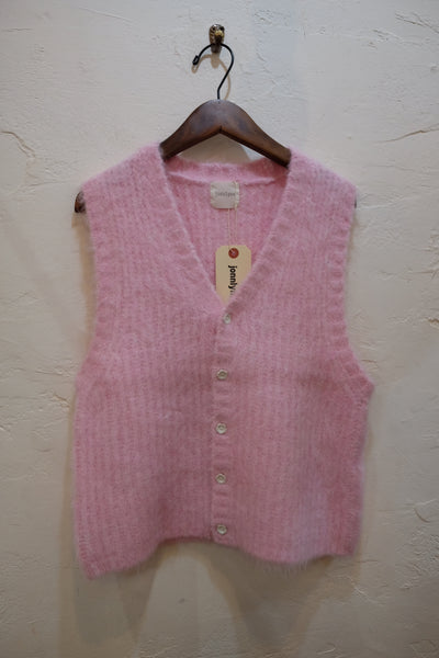 mohair vest