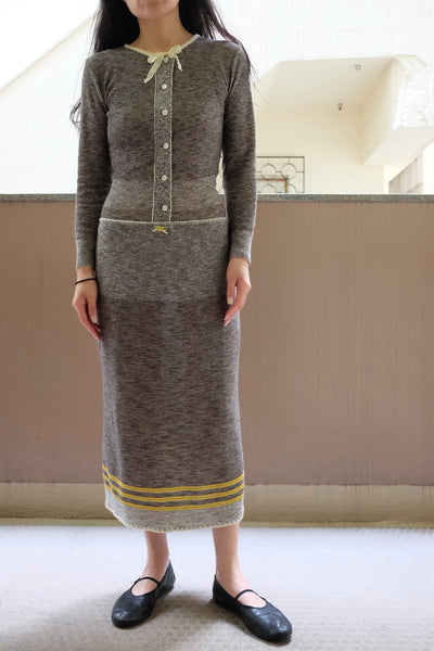 Slub Knit Cardigan