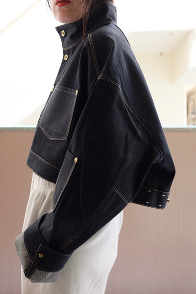 extra large denim jacket