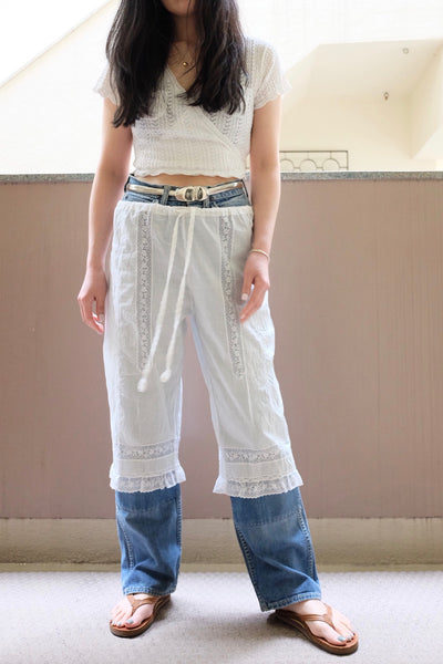Khadi cropped pants