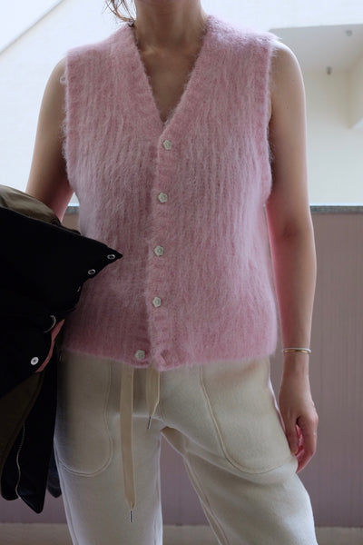 mohair vest