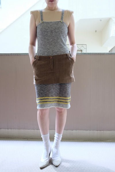 Slub Knit Cami Dress