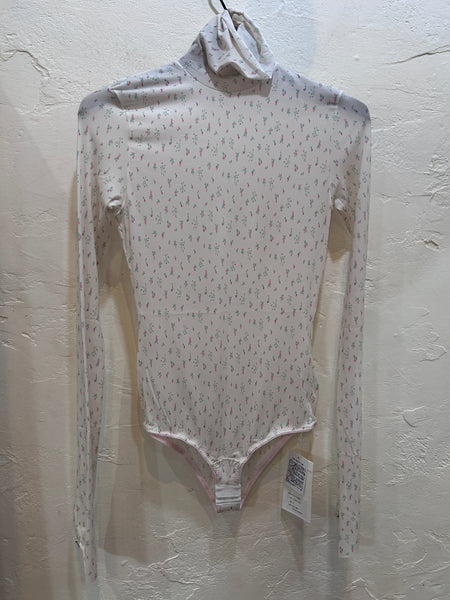 Stocking Jersey Turtleneck Bodysuit