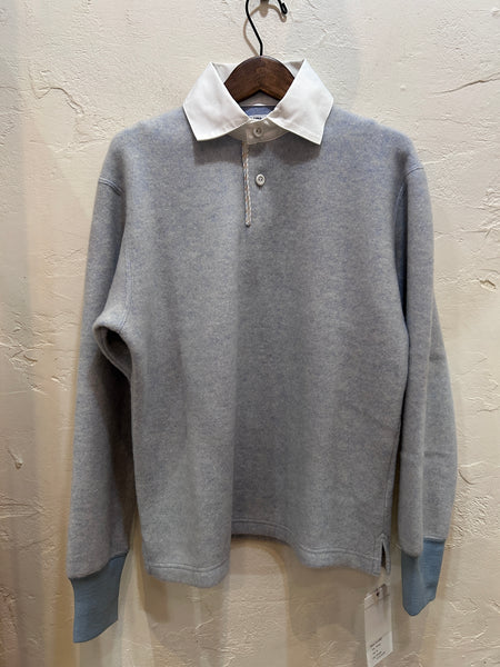 Wool French Terry Rugby Shirt