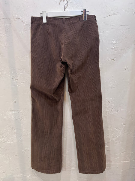 Cord Low-waist Trousers