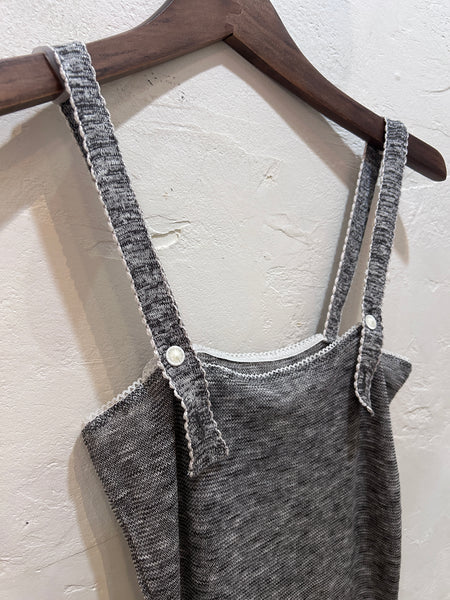 Slub Knit Cami Dress
